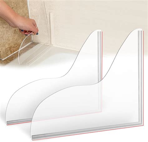 splash guards for shower|Amazon.com: Splash Guards For Showers